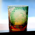 Edo Kiriko Handcrafted Raijin Whisky Glass with Wooden Box - Je t'aime Resolute