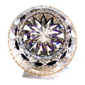 Edo Kiriko Handcrafted Fluorite Crystal Whisky Glass with Wooden Box - Je t'aime Resolute