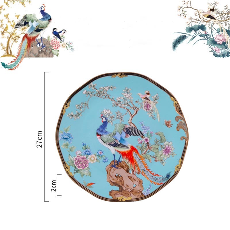 INGRI Phoenix Series Handcrafted Bone China Tableware Set - Je t'aime Resolute