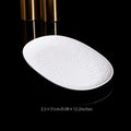 INGRI White Embossed Series – Handcrafted Bone China Tableware - Je t'aime Resolute