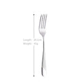 JR Star Diamond Pattern Stainless Steel Cutlery Set (4 pcs) - Je t'aime Resolute