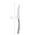 JR Star Diamond Pattern Stainless Steel Cutlery Set (4 pcs) - Je t'aime Resolute