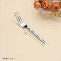 JR Diamond-Cut Stainless Steel Western Cutlery Set (5 pcs) - Je t'aime Resolute