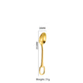 JR Ring-Handled Stainless Steel Cutlery Set (6 pcs) - Je t'aime Resolute