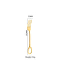 JR Ring-Handled Stainless Steel Cutlery Set (6 pcs) - Je t'aime Resolute