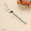 JR Diamond-Cut Stainless Steel Western Cutlery Set (5 pcs) - Je t'aime Resolute