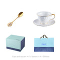 INGRI Ocean Blue Series - Handcrafted Bone China Tea Set - Je t'aime Resolute