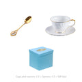 INGRI Ocean Blue Series - Handcrafted Bone China Tea Set - Je t'aime Resolute