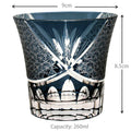 Edo Kiriko Sake Glasses Western-Style Liquor Glasses Japanese Handcrafted Crystal Glassware Whiskey Glasses Gift - Je t'aime Resolute