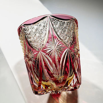 Clear Edo Kiriko: The Purist’s Hand-Cut Whiskey Glass Set for the Modern Sanctuary