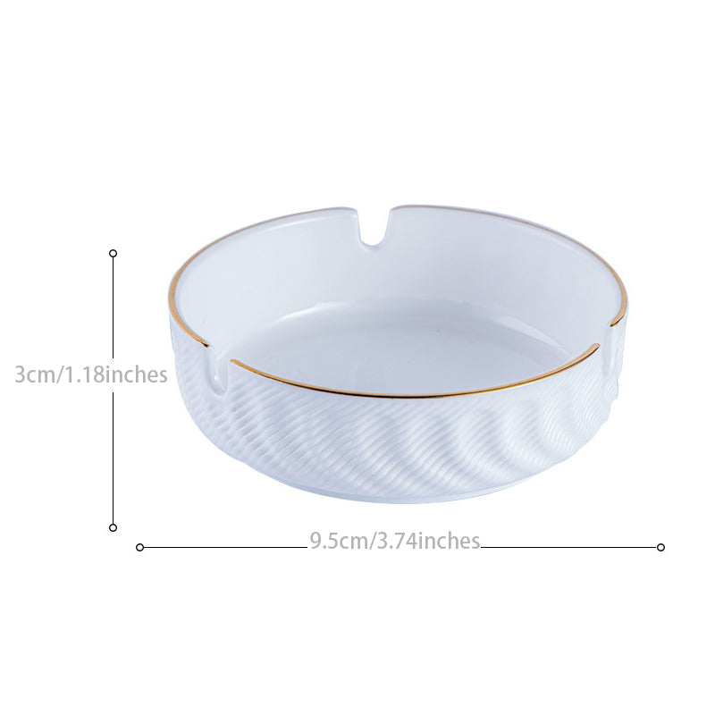 INGRI Pure White Series - Handcrafted Bone China Tableware Set - Je t'aime Resolute