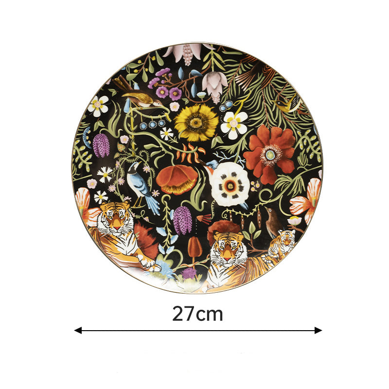 INGRI Jungle Party – Handcrafted Bone China Dinnerware (Individual Piece) - Je t'aime Resolute