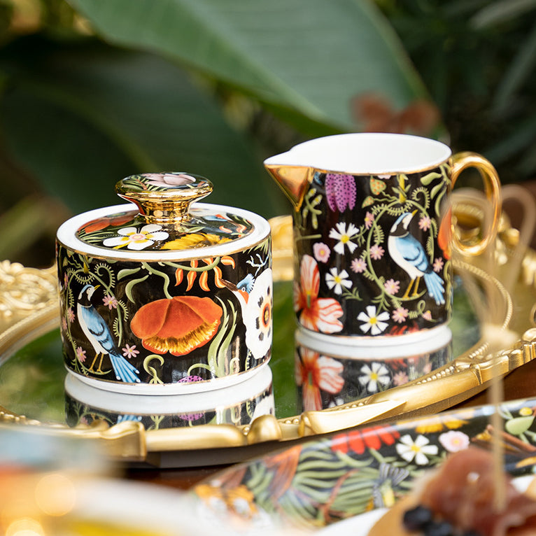 INGRI Jungle Party – Handcrafted Bone China Tea Set - Je t'aime Resolute