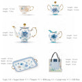 INGRI Golden Garden – Handcrafted Bone China Tea Set - Je t'aime Resolute