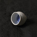 Marine Lapis | Handmade Ceramic Crystalline Glaze Sake Cup - Je t'aime Resolute
