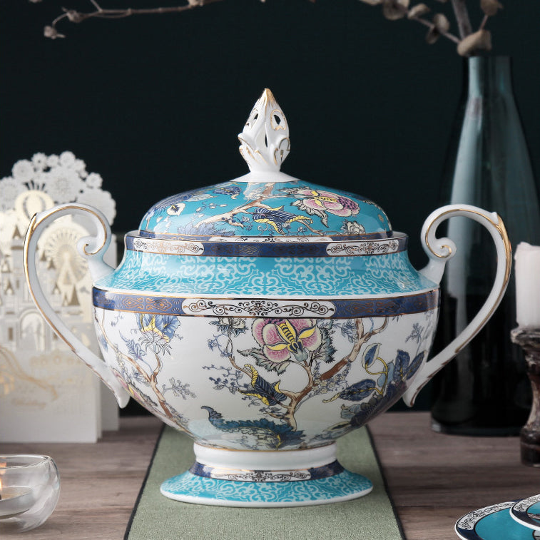 INGRI Jadeite – Handcrafted Bone China Dinnerware (Individual Piece) - Je t'aime Resolute