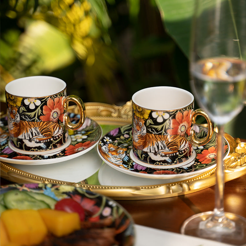 INGRI Jungle Party – Handcrafted Bone China Tea Set - Je t'aime Resolute