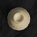 Light Yellow Crystalline Glaze Lotus-Inspired Tea Cup – 3.2” Handmade Ceramic Cup - Je t'aime Resolute