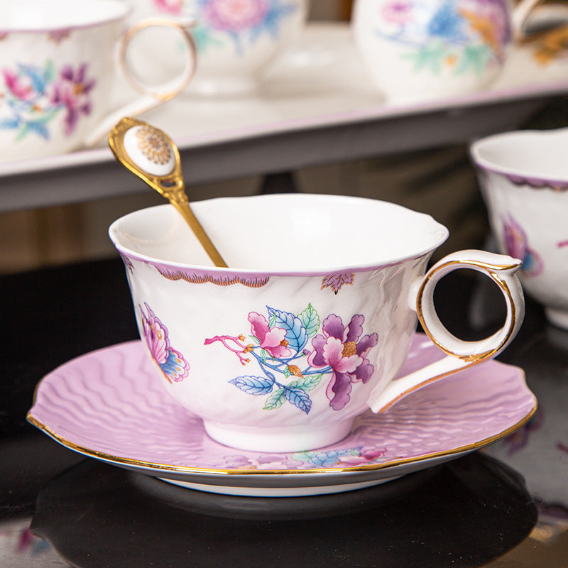 INGRI Secret Garden - Handcrafted Bone China Tea Set - Je t'aime Resolute