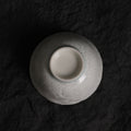 Ice White-Blue Crystalline Glaze Lotus Edge Tea Cup – 3” Handmade Ceramic Teaware - Je t'aime Resolute