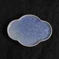 Marine Blue Crystalline Glaze Cloud Plate – Handmade Ceramic Decorative Tray - Je t'aime Resolute