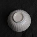Marine Blue Textured Crystalline Glaze Bowl – Handmade Ceramic Rice Bowl 4.8