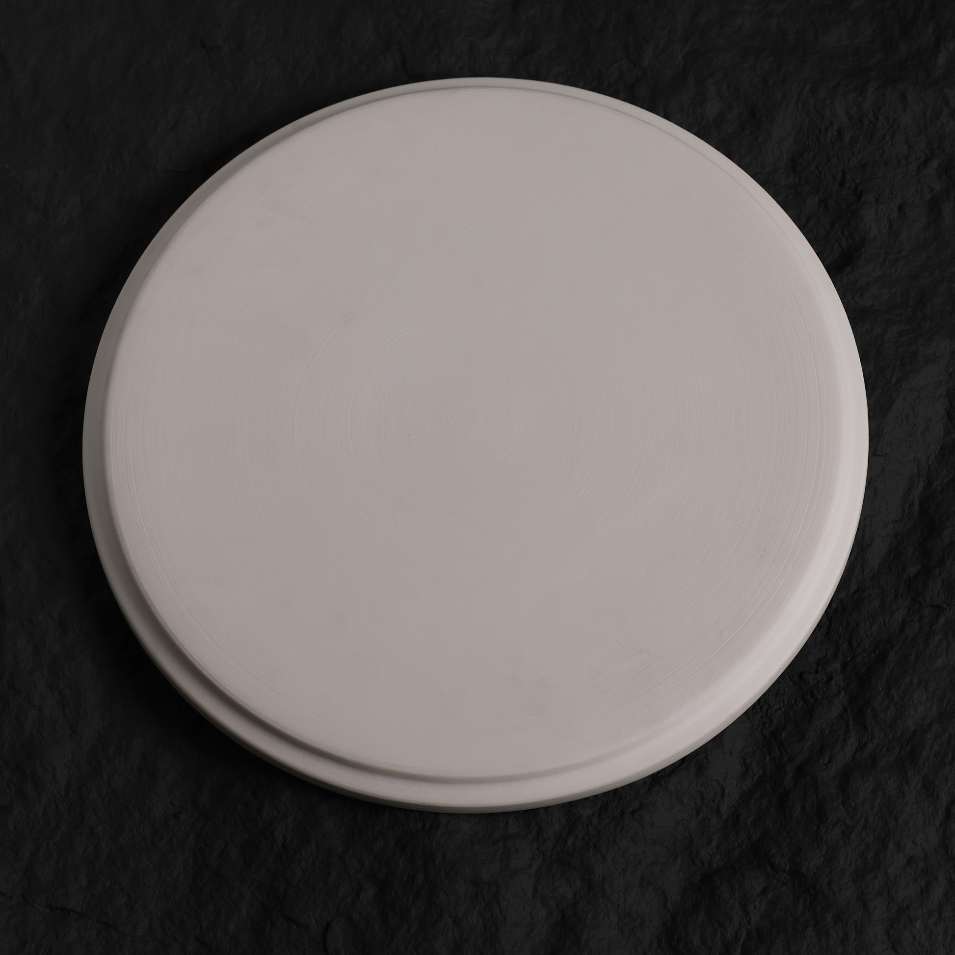 Marine Blue Crystalline Glaze Main Course Plate - Je t'aime Resolute