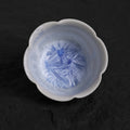 Marine Blue Crystalline Glaze Flower Tea Cup and Saucer Set – Handmade Ceramic Teaware - Je t'aime Resolute