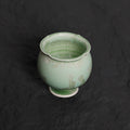 Pistachio Green Crystalline Glaze Condiment Dish – 1.97” Handmade Ceramic Sauce Dish - Je t'aime Resolute