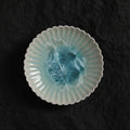 Ice Blue Crystalline Glaze Mini Dessert Plate - 4.4”Handmade Ceramic Plate - Je t'aime Resolute