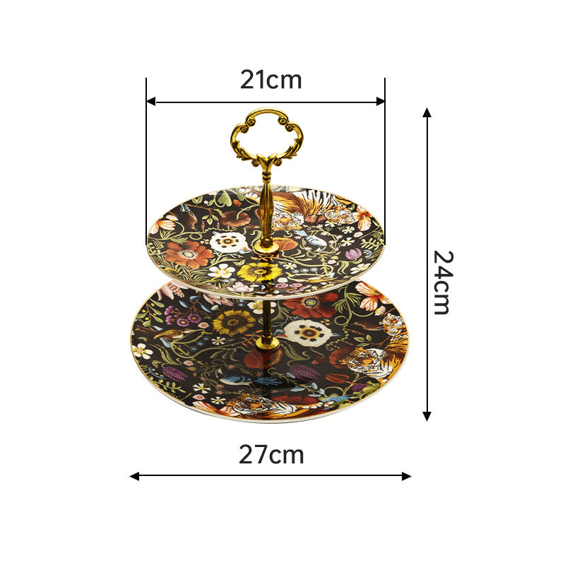 INGRI Jungle Party – Handcrafted Bone China Dinnerware (Individual Piece) - Je t'aime Resolute