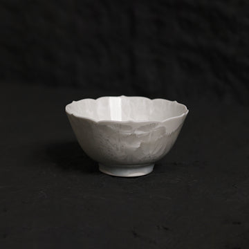 Glacier Veil | Lotus Edge Handmade Ceramic Crystalline Glaze Tea Cup