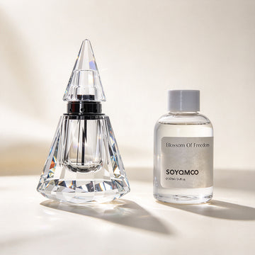 JR Geometric K9 Crystal Fragrance Spray Bottle – Clear