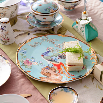 INGRI Phoenix Series Handcrafted Bone China Tableware Set - Je t'aime Resolute