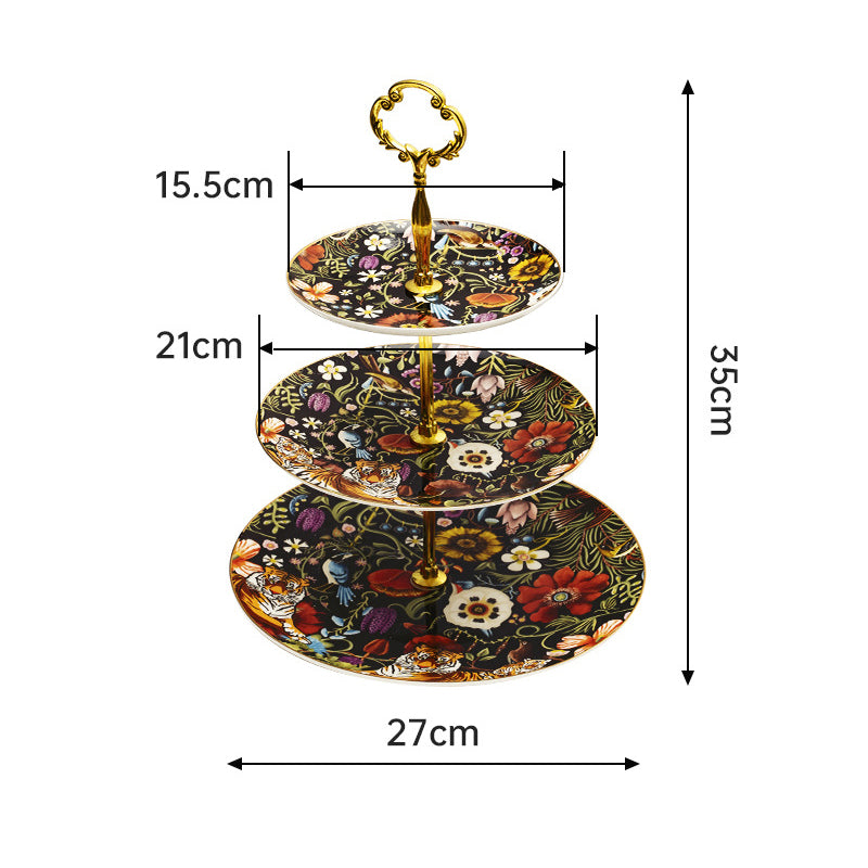 INGRI Jungle Party – Handcrafted Bone China Dinnerware (Individual Piece) - Je t'aime Resolute