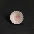 White&Red Crystalline Glaze Handmade Tea Cup – 3.3