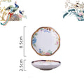 INGRI Purple Phoenix - Handcrafted Bone China Tableware  (Individual Piece) - Je t'aime Resolute