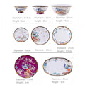 INGRI Purple Phoenix - Handcrafted Bone China Tableware Set - Je t'aime Resolute