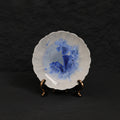 Deep Blue Crystalline Glaze Mini Dessert Plate – 4.2