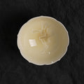 Light Yellow Crystalline Glaze Lotus-Inspired Tea Cup – 3.2” Handmade Ceramic Cup - Je t'aime Resolute