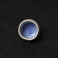 Marine Blue Crystalline Glaze Condiment Dish – 2” Handmade Ceramic Sauce Bowl - Je t'aime Resolute