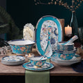 INGRI Jadeite – Handcrafted Bone China Dinnerware Set - Je t'aime Resolute