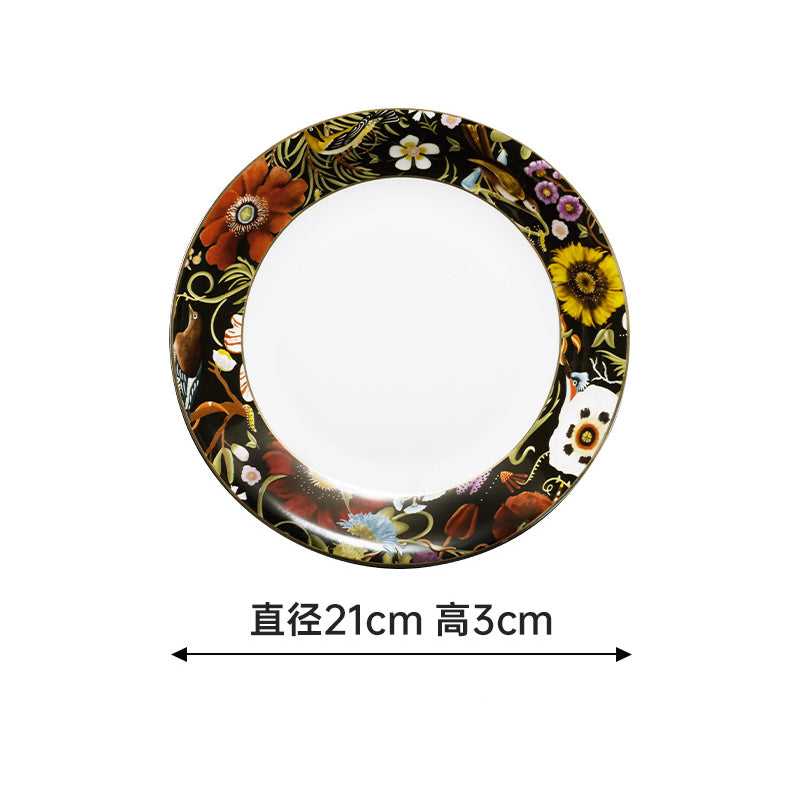 INGRI Jungle Party – Handcrafted Bone China Dinnerware (Individual Piece) - Je t'aime Resolute