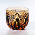 Edo Kiriko Crystal Glass Black Sake Cup - Je t'aime Resolute
