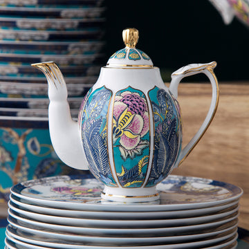 INGRI Jadeite – Handcrafted Bone China Dinnerware Set - Je t'aime Resolute