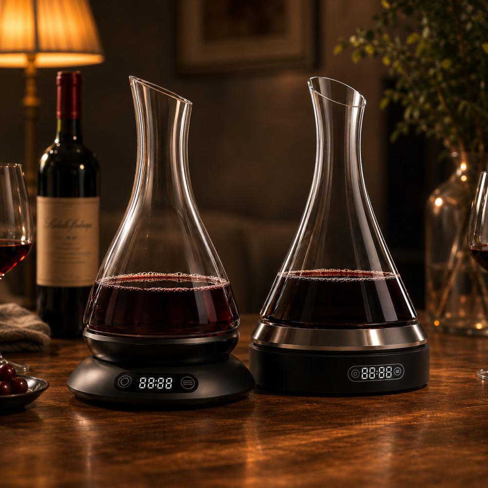 Kavoro Smart Electric Wine Decanter | Advanced Micro-Oxygen Aerator for Wine & Spirits