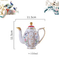 INGRI Purple Phoenix - Handcrafted Bone China Tableware  (Individual Piece) - Je t'aime Resolute