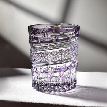 JR Edo Kiriko Hand-Cut Nagisa Crystal Whiskey Glass
