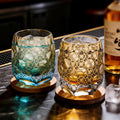 Edo Kiriko Prosperity Prism Hand-Cut Crystal Whiskey Glass