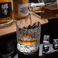 Edo Kiriko Hand-Cut Stellar Prism Crystal Whiskey Glass